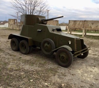 Armored car BA-3, replica
